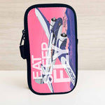 United Airlines Vintage "Eat Sleep Fly" Travel Pouch