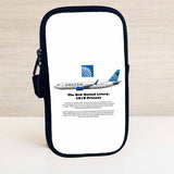 United Airlines New Logo & Livery Travel Pouch