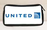 United Airlines Globe Travel Pouch