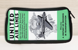 United Airlines "Three-Mile-A-Minute" Travel Pouch
