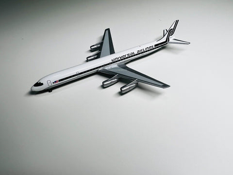 Universal Airlines DC-8-61 N803U Scale 1:400 – Airline Employee Shop