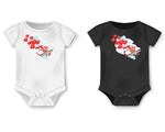 Valentine Bear Pilot Infant Bodysuit