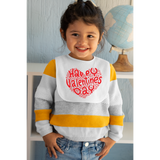 Valentine's Day Heart Baby Bib