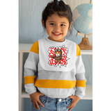 Little Valentine Cat Pilot Baby Bib
