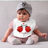 AA - Valentine 2026 Love Bugs Baby Bib