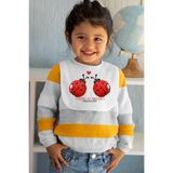 AA - Valentine 2026 Love Bugs Baby Bib