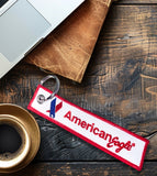 American Eagle Key Tag