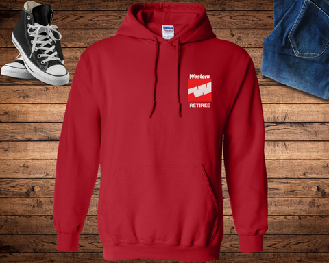 Western Retiree Hooded Sweatshirt
