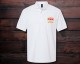 TWA Globe Logo Retiree Wicking Polo