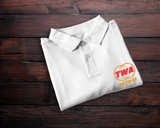 TWA Globe Logo Retiree Wicking Polo