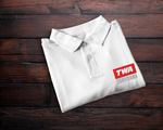 TWA Red Logo Retiree Wicking Polo