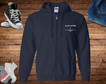 Alaska Retiree Zip Hooded Sweatshirt
