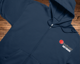 Sweat-shirt à capuche zippé pour retraités de Continental Airlines
