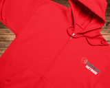 Sweat-shirt à capuche zippé pour retraités de Continental Airlines