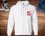 Western Retiree Zip-Up Hooded Sweatshirt