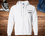 United Retiree Zip Hooded Sweatshirt