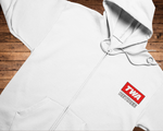 TWA Red Logo Retiree Zip-Up Hooded Sweatshirt
