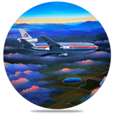 AA DC10 Coaster by Rick Broome
