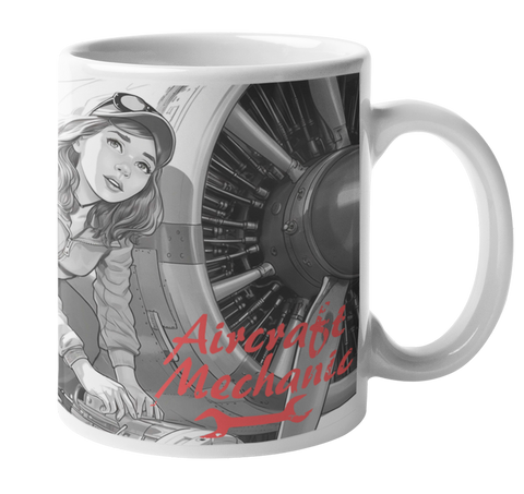 Women Mechanic Coffee Mug