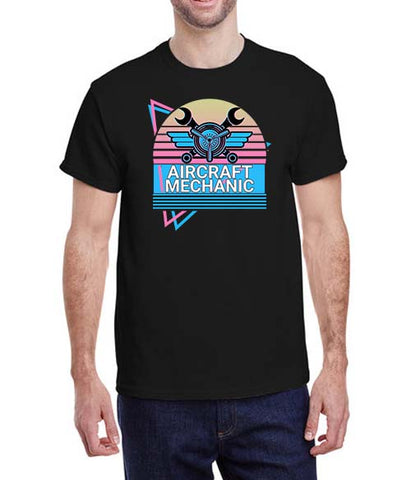 Retro Aircraft Mechanic T-shirt