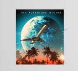 The Adventure Begins Decal Stickers