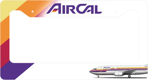 Aircal Colors - License Plate Thick Frame