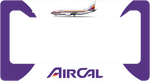 Aircal Livery - License Plate Thick Frame