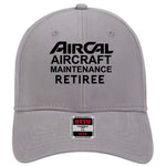 RETIREE Aircal Aircraft Maintenance Flex Cap