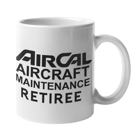 RETIREE Aircal Aircraft Maintenance Coffee Mug
