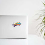 Colorful Airplane Decal Stickers