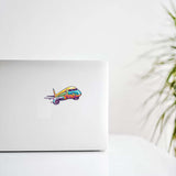 Colorful Airplane Decal Stickers