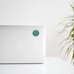 Flying Around Earth Decal Stickers