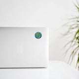 Flying Around Earth Decal Stickers