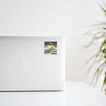 Flight Waves Design Decal Stickers