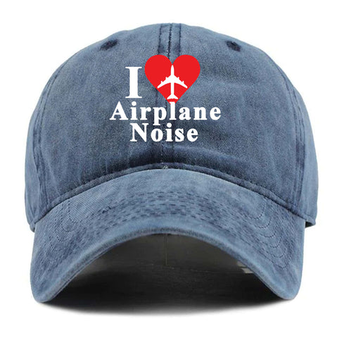 I Love Airplane Noise Cap