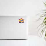 Pop Art Airplane Design Decal Stickers