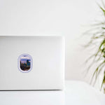 Porthole View Of Kansas City Decal Stickers