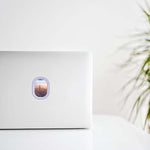 Porthole View Of New York City Decal Stickers