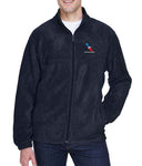 Full-Zip Fleece Jacket with AA Logo
