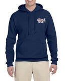 American Airlines 767 Livery Hooded Sweatshirt