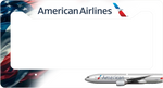 American Airlines - License Plate Thick Frame