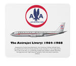 American Airlines The Astrojet Livery: 1964-1968 Mousepad