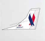 American Eagle Tail Decal Stickers