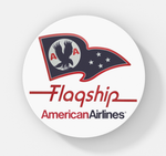 American Airlines Flagship Logo Round Magnet