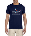 American Airlines Flagship Valor A321 - T-Shirt