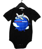 American Airlines Globe "Something Special In The Air" Infant Bodysuit