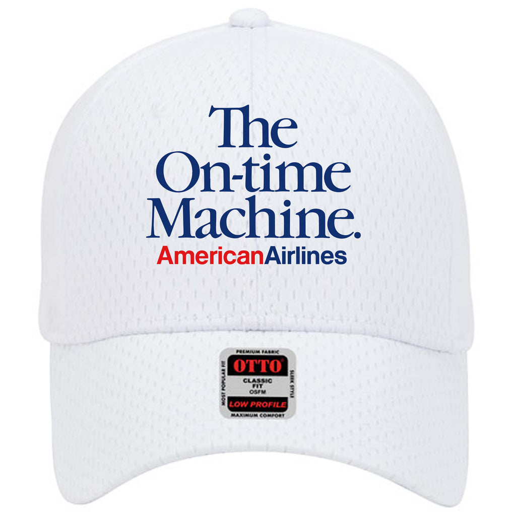 AA The On-Time Machine Mesh Cap – Airline Employee Shop