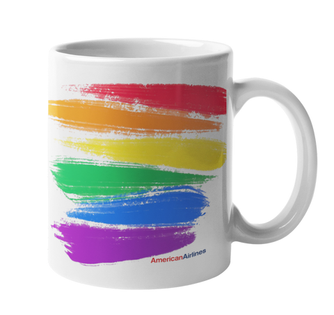 AA Rainbow Paint Coffee Mug