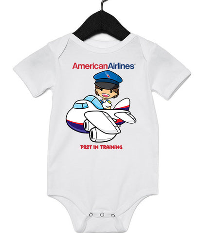 American Airlines Pilot In Training Infant Bodysuit