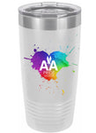 AA Heart Pride Tumbler